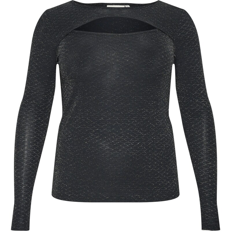 KAFFE CURVE Tričko KC Cellia čierna 62224981