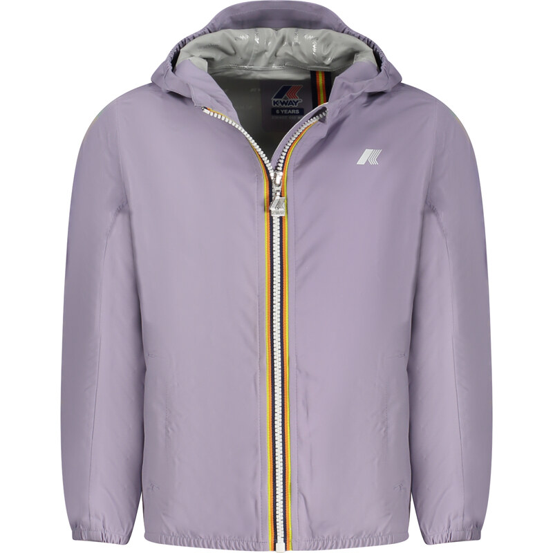 Detská prechodná bunda K-WAY fialová 64705241
