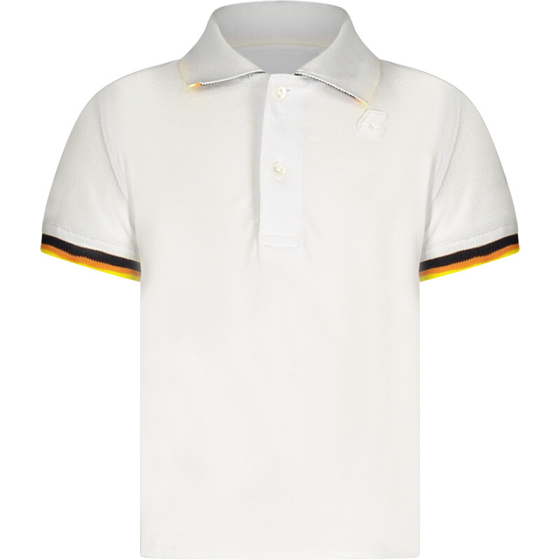 K-Way Detské biele polo tričko s krátkym rukávom 64709606