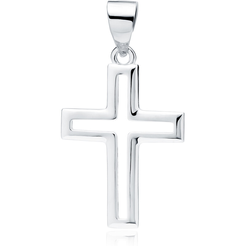Olivie Stříbrný přívěsek KŘÍŽEK 9404 64818303