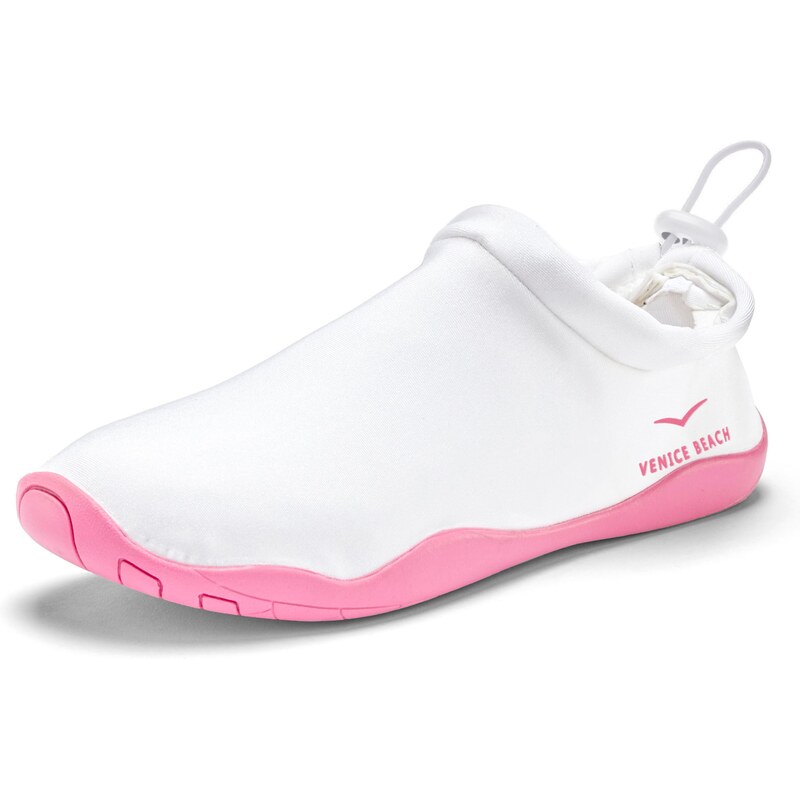 VENICE BEACH Plážové / kúpacie topánky ružová / biela 62295944