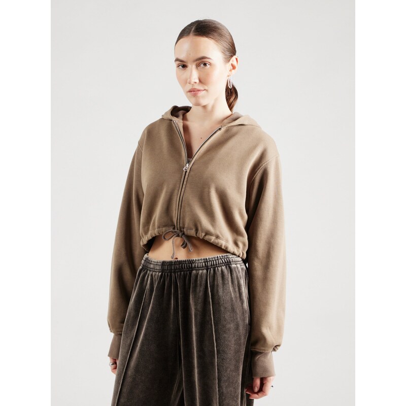 studioselect Tepláková bunda Shelly tmavobéžová 61985008