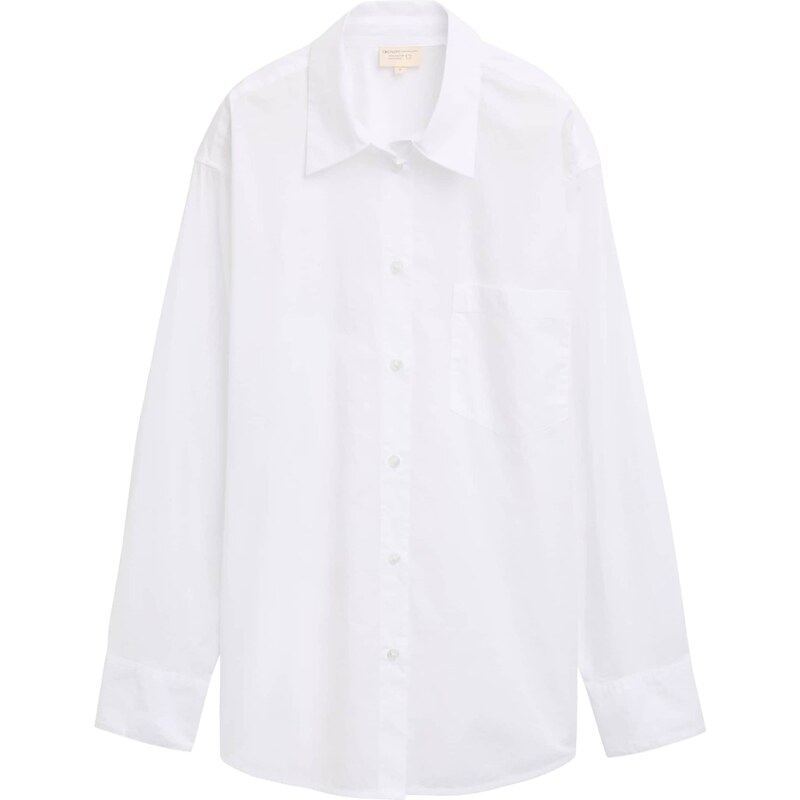 TOM TAILOR DENIM Blúzka biela 62127806