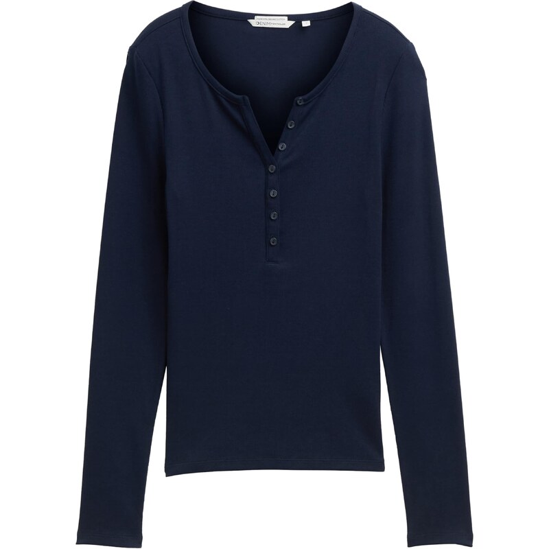 TOM TAILOR DENIM Tričko námornícka modrá 62164207