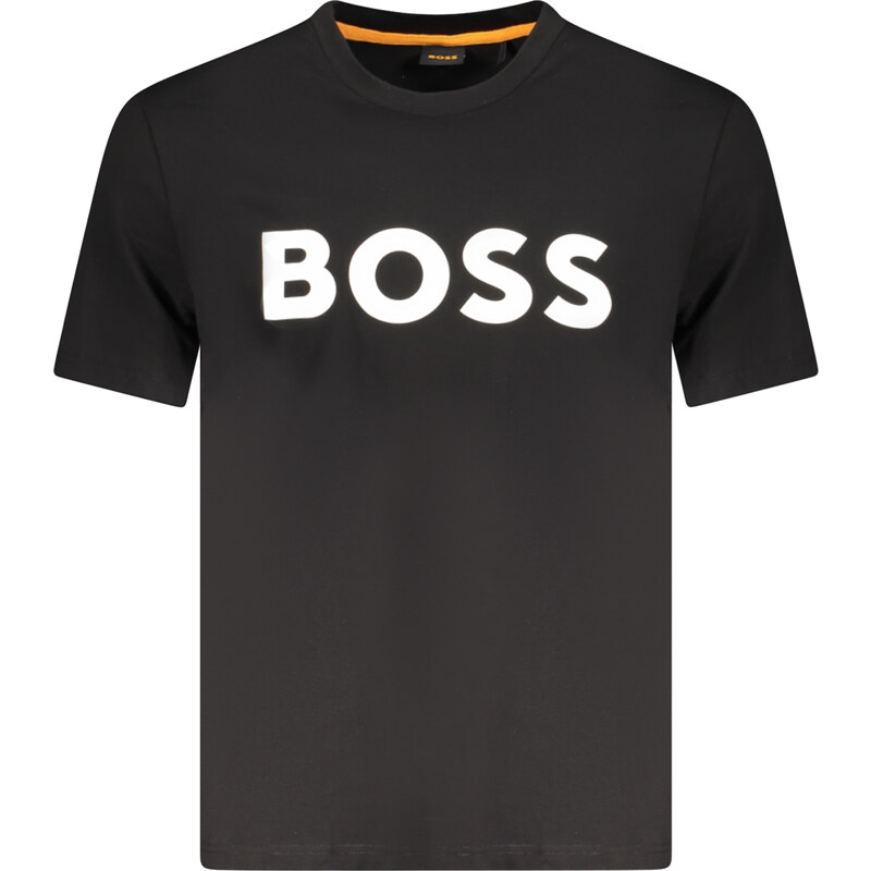 HUGO BOSS MENS SHORT SLEEVE T-SHIRT BLACK 64712598