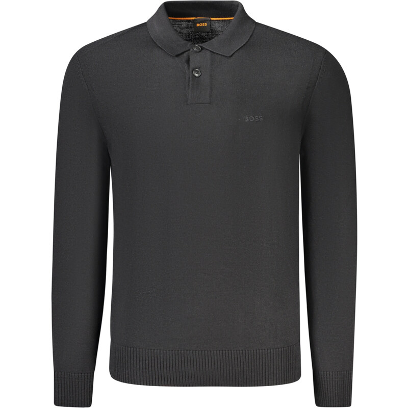 Čierny sveter HUGO BOSS pre mužov 64708435