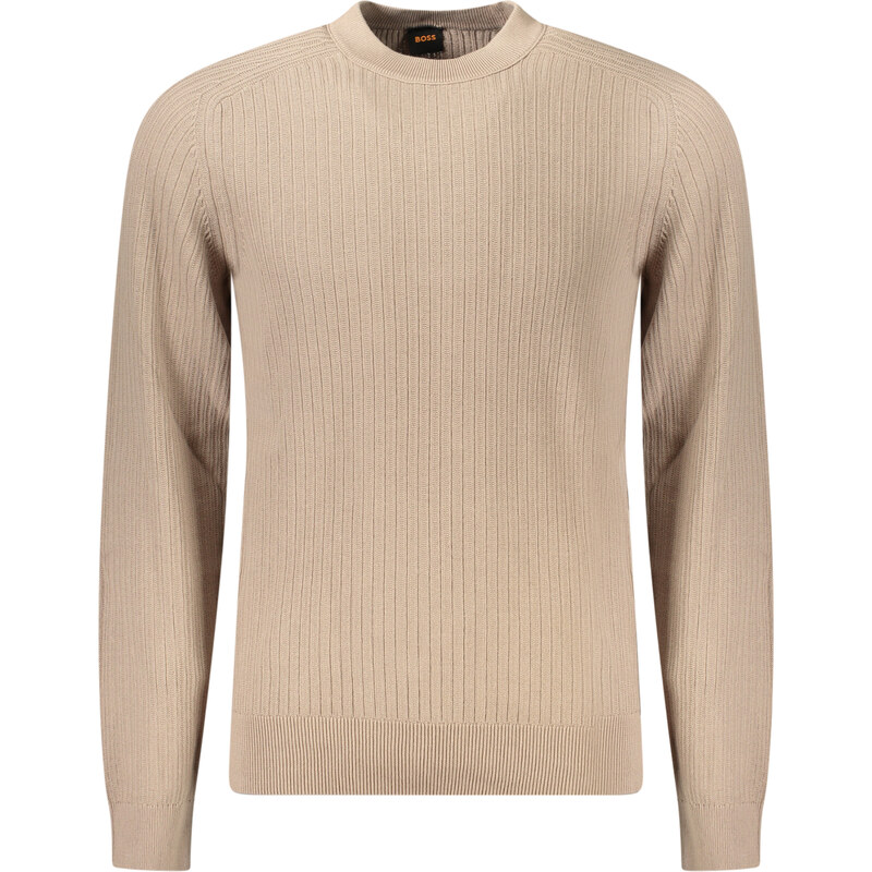 Pánsky béžový sveter HUGO BOSS 64704958