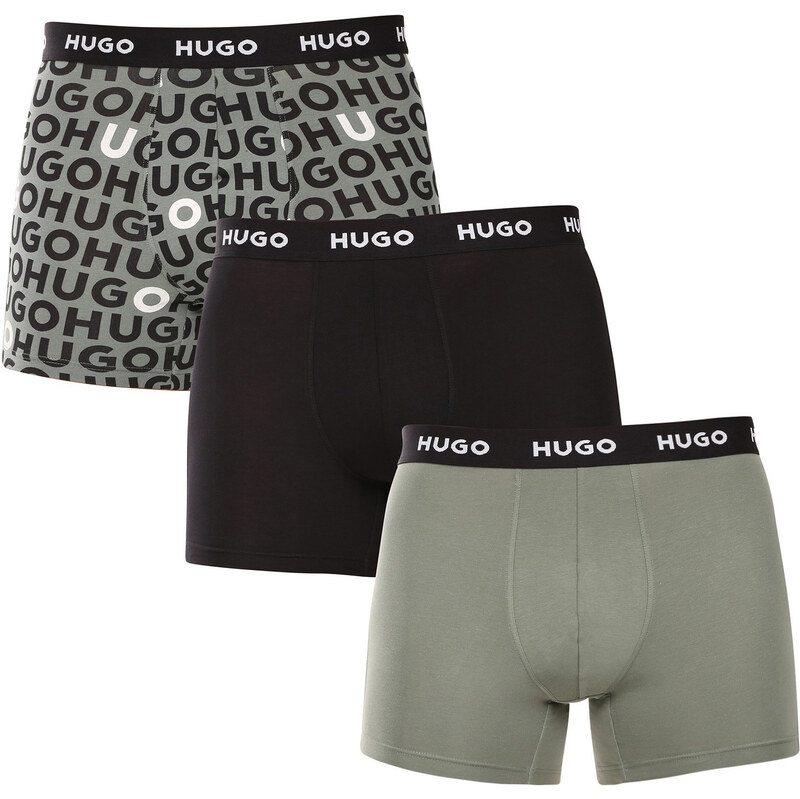 3PACK pánske boxerky HUGO viacfarebné (50532559 965) 61987850