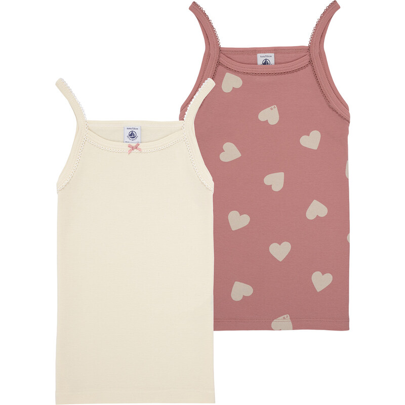 Petit Bateau Tielka a tričká bez rukávov 2 CHEMISES BRETELLES Petit 62510672