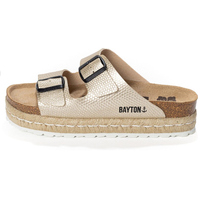 Bayton Šľapky ALCEE zlatá / čierna 62239638