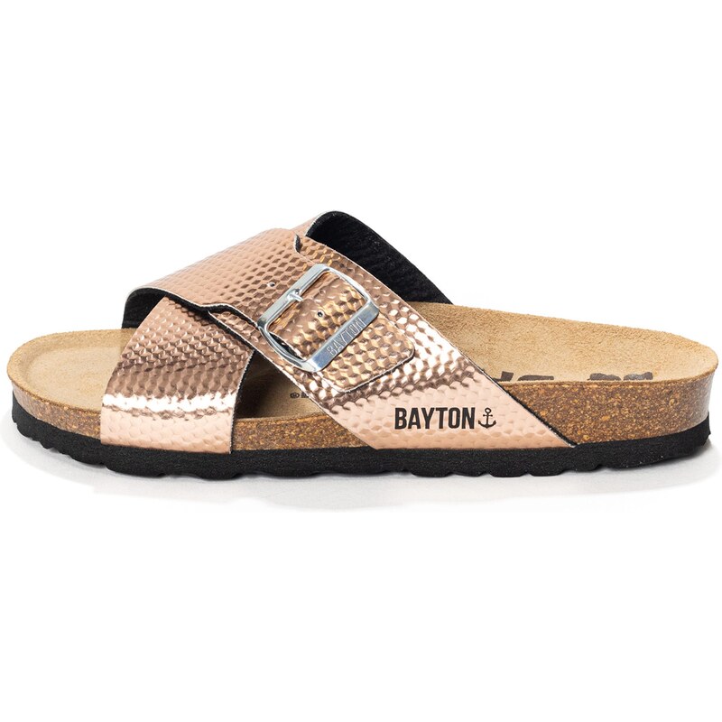 Bayton Šľapky ERA ružové zlato / čierna 62239650