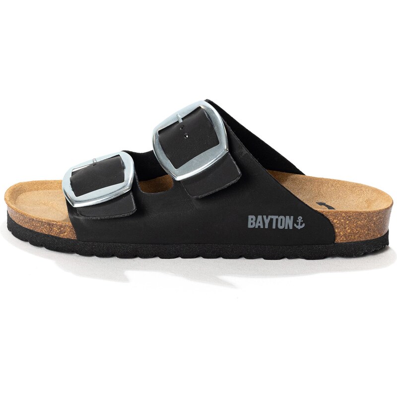 Bayton Šľapky ALICANTE sivá / čierna 62239671