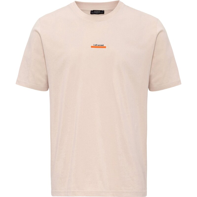 Antioch Tričko béžová / červená / čierna 62052724