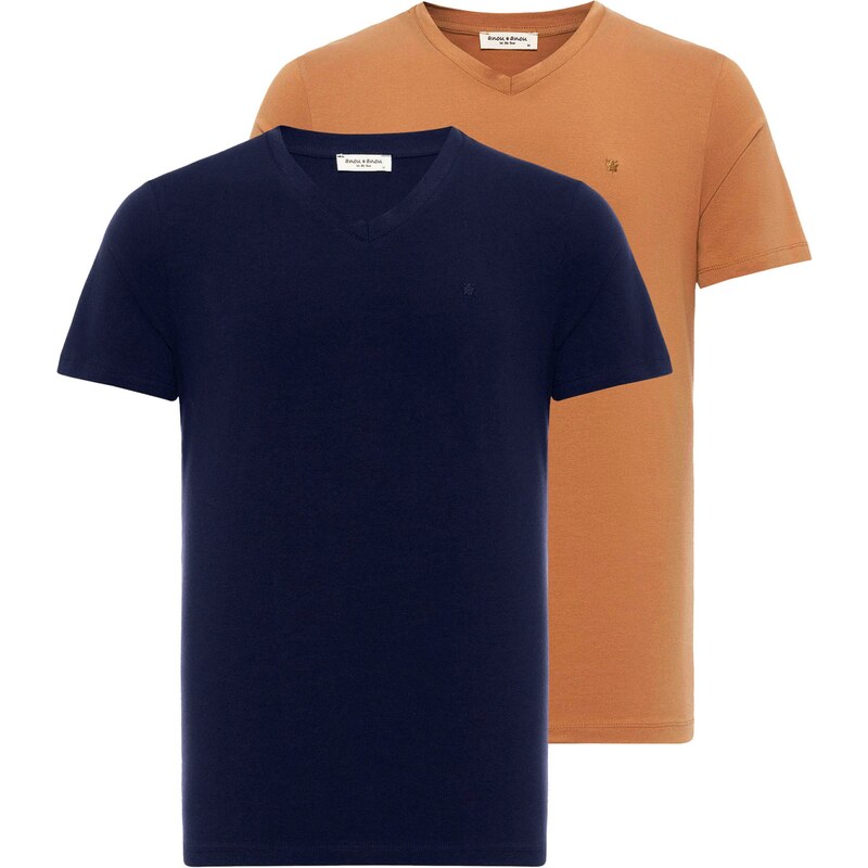 Anou Anou Tričko modrá / oranžová 62217066