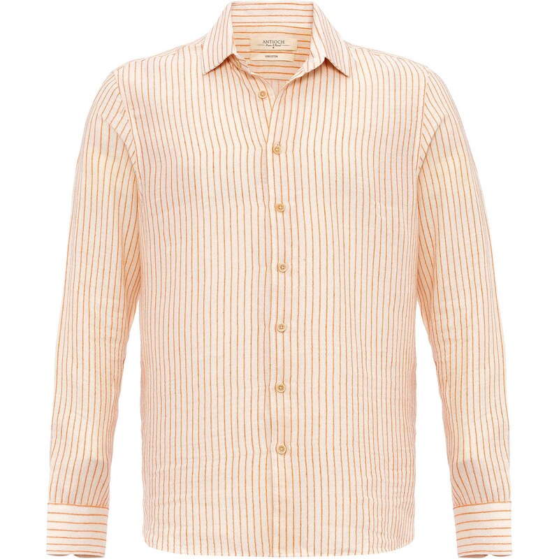 Antioch Košeľa oranžová / biela 62052786