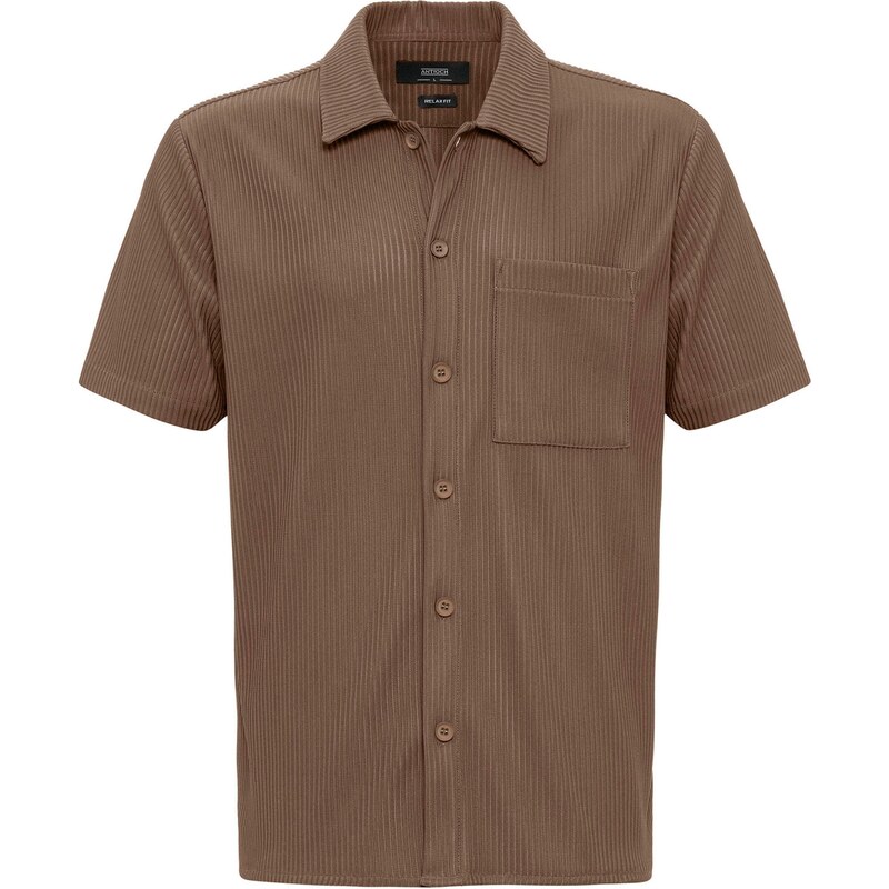 Antioch Košeľa hnedá 62052825