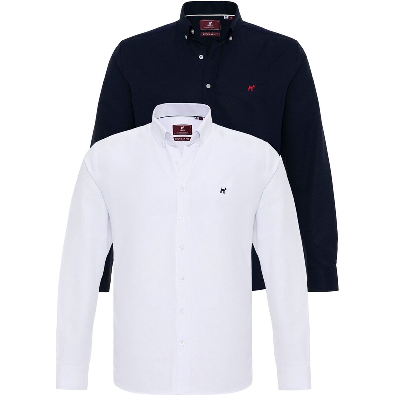 Williot Košeľa námornícka modrá / biela 62053003