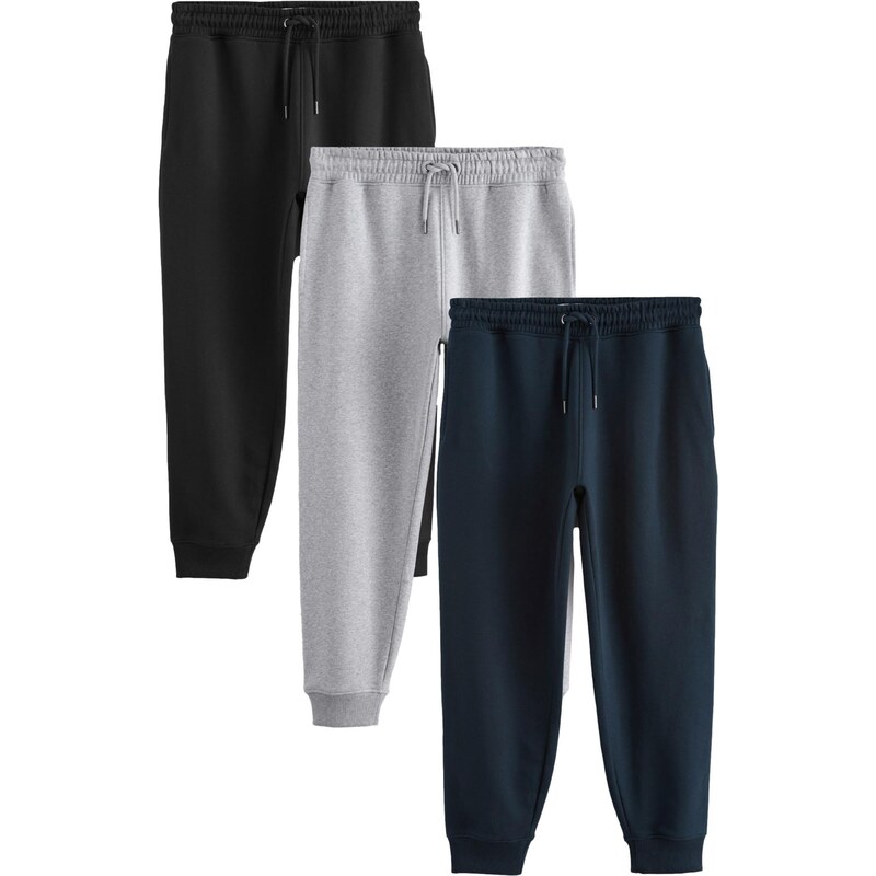 Next Nohavice námornícka modrá / sivá melírovaná / čierna 62111024