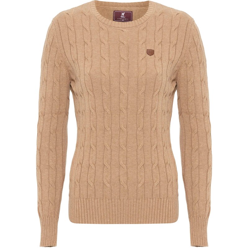 Williot Sveter Fuerteventura svetlohnedá 62854677