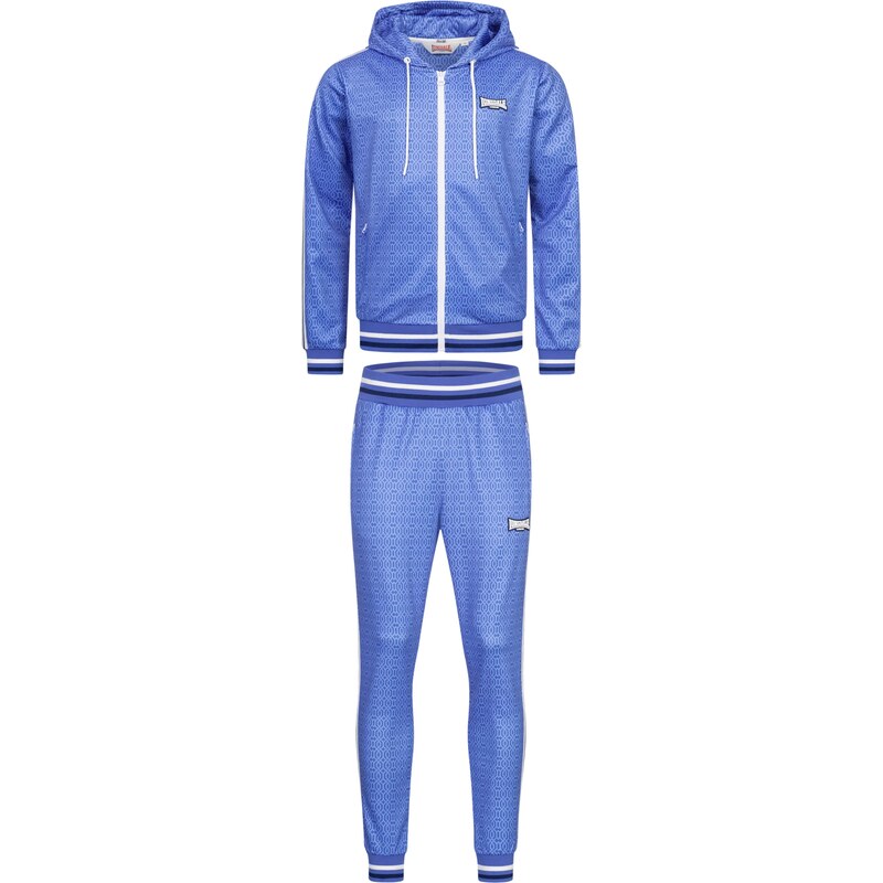 LONSDALE Joggingová súprava námornícka modrá / azúrová / biela 66090440
