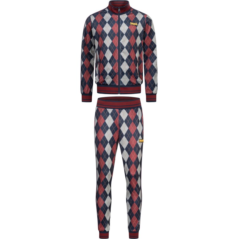 LONSDALE Joggingová súprava námornícka modrá / červená / biela 65644827