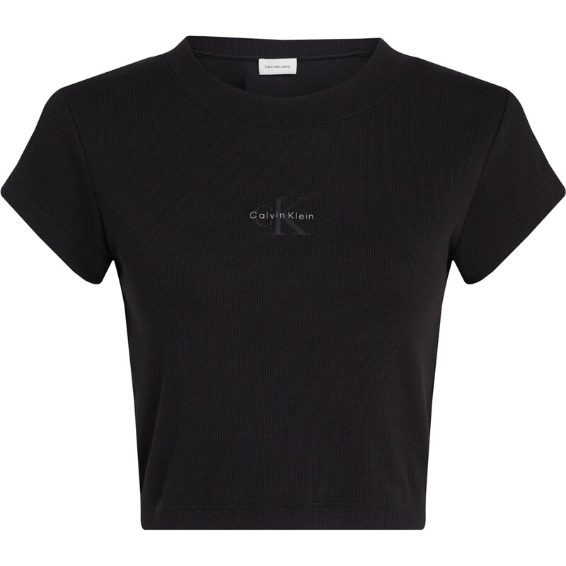 Calvin Klein Jeans Tričko čierna / biela 62002214