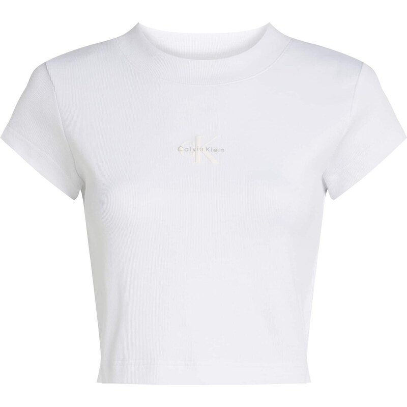 Calvin Klein Jeans Tričko svetlosivá / biela 62002215