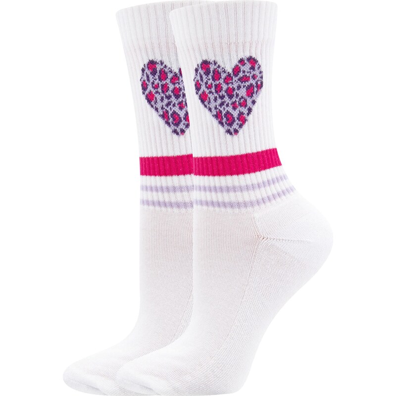 EWERS Ponožky Herz svetlofialová / tmavofialová / jasne červená / 63095240