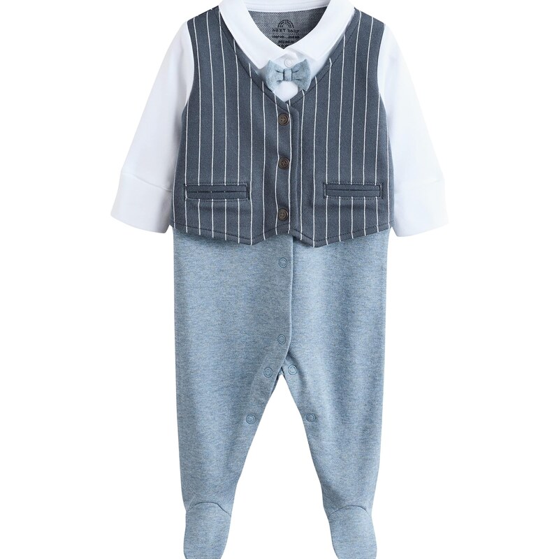 Next Set námornícka modrá / tyrkysová / biela 62002273