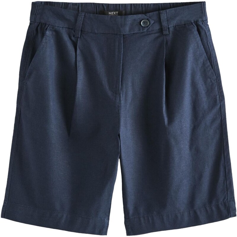 Next Plisované nohavice námornícka modrá 62541545