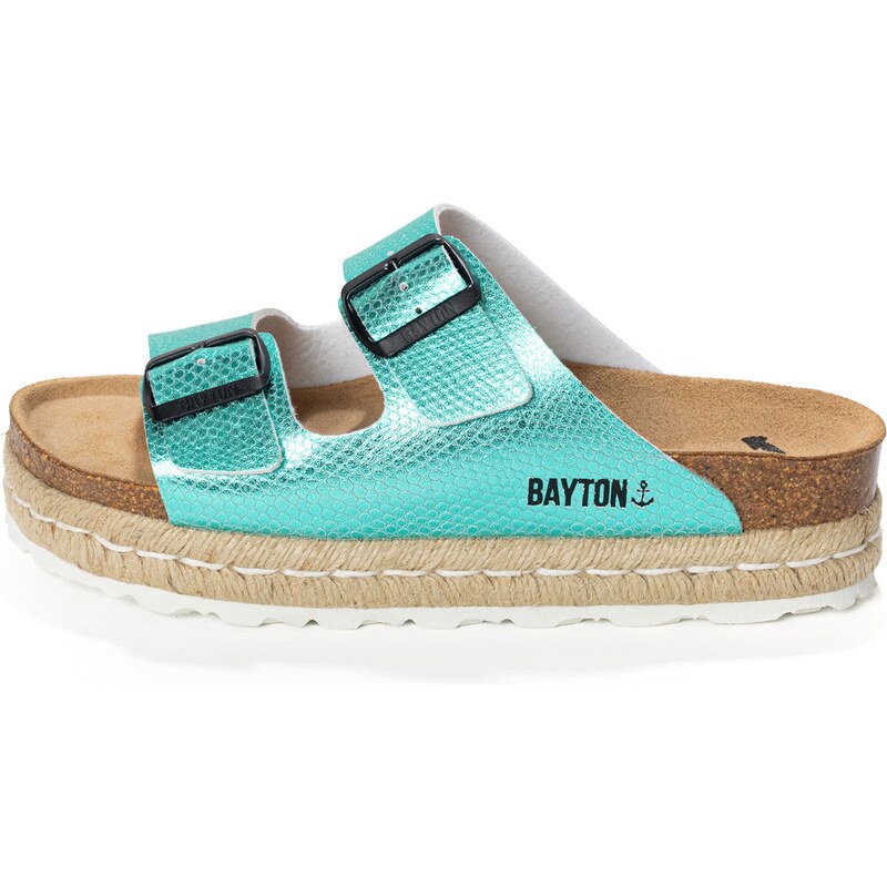 Bayton Šľapky Alcee svetlohnedá / mätová 62240239