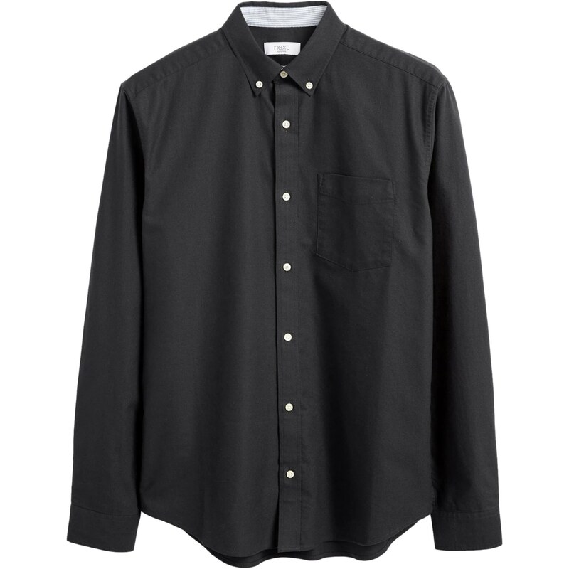 Next Košeľa antracitová / čierna 62002669