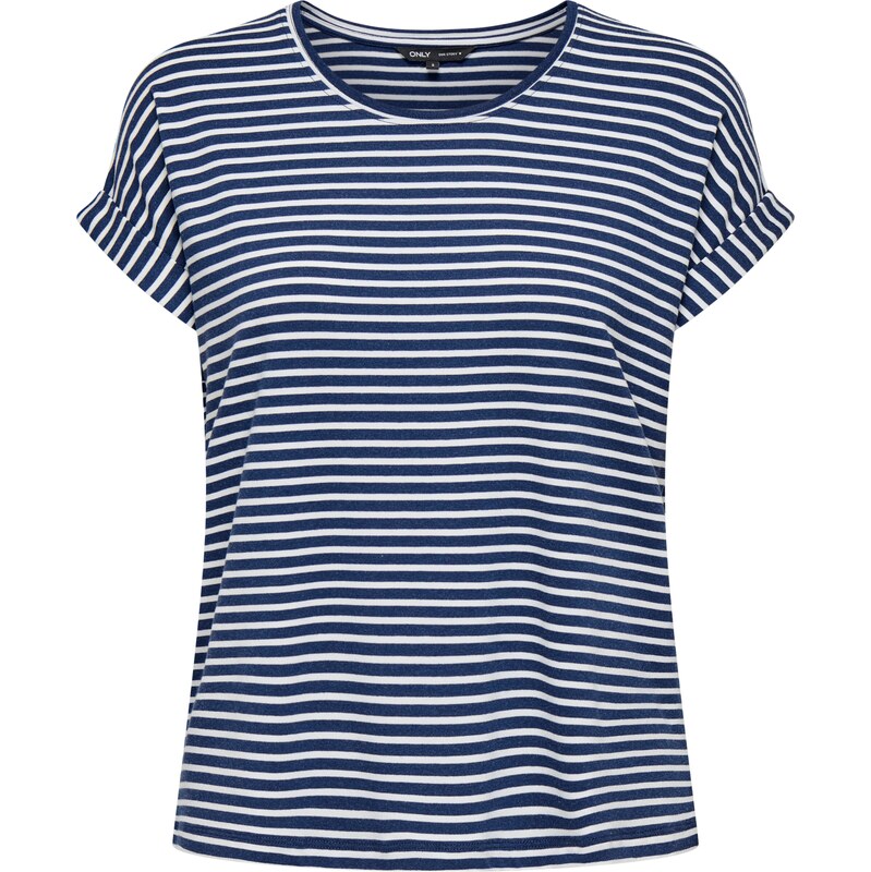 ONLY Tričko ONLMoster tmavomodrá / biela 62340673