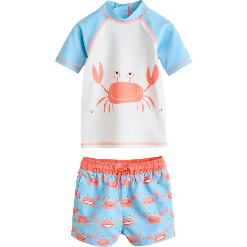 Next Set azúrová / červená / čierna / biela 62002836