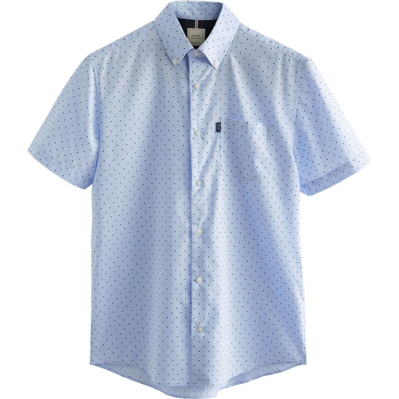 Next Košeľa námornícka modrá / svetlomodrá 62002933