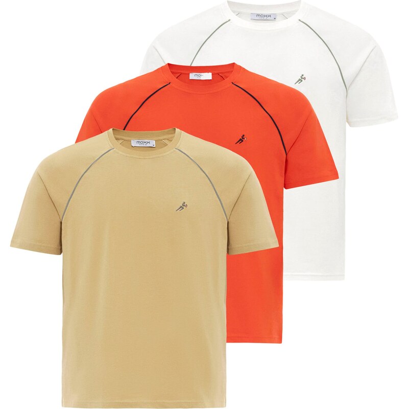 Moxx Paris Tričko žltá / oranžovo červená / biela 62052886