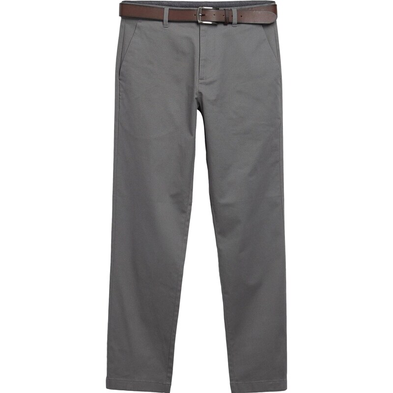 Next Chino nohavice tmavosivá 62115102