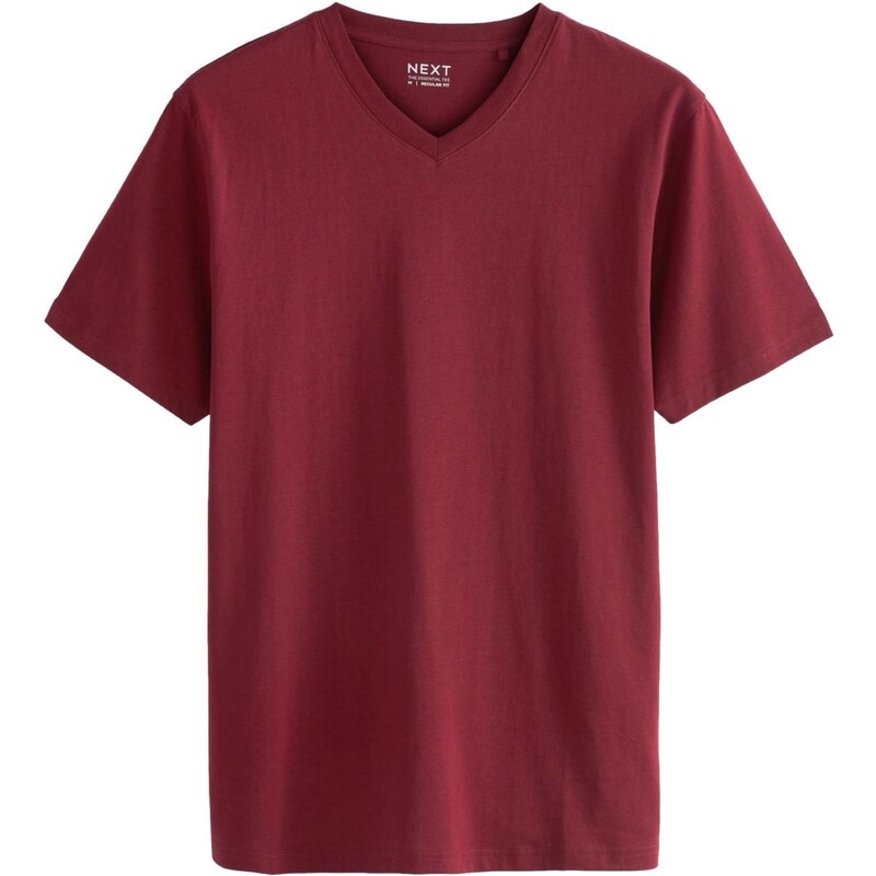 Next Tričko Essential burgundská 62074101