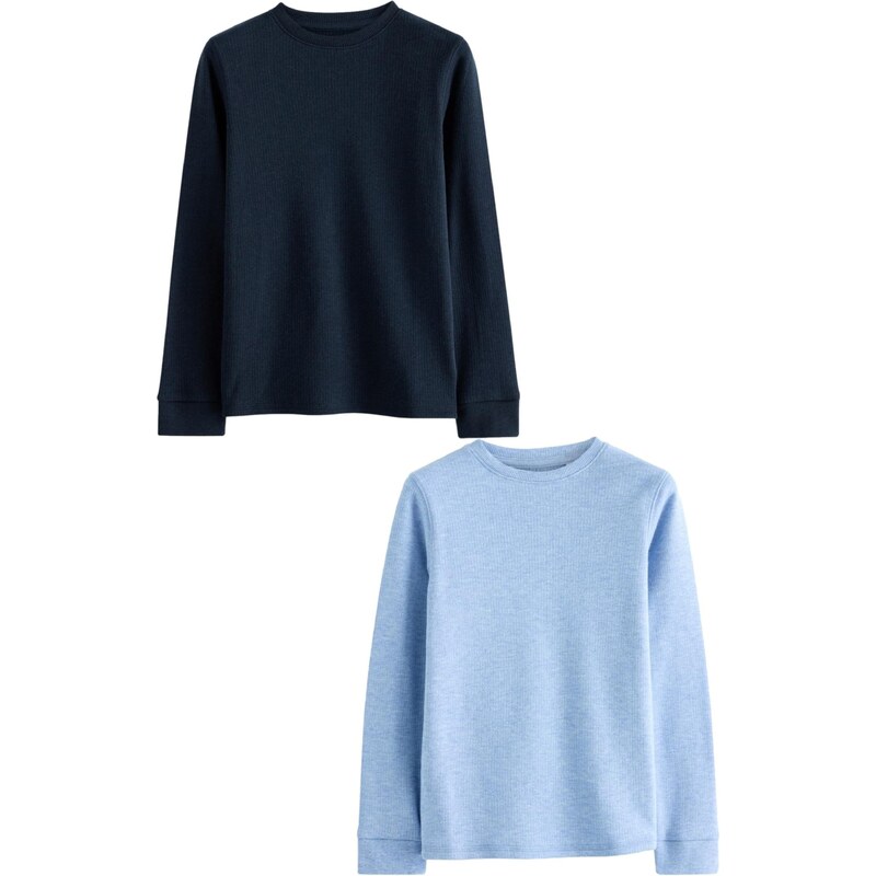 Next Tričko námornícka modrá / svetlomodrá 62111293