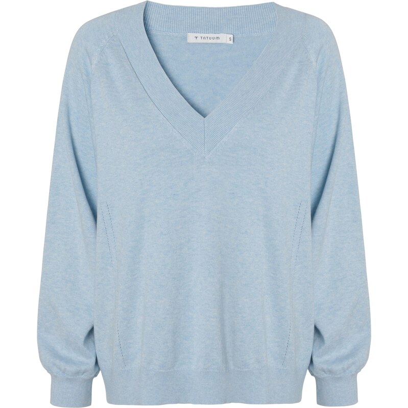TATUUM Sveter Saba modrá melírovaná 62250889