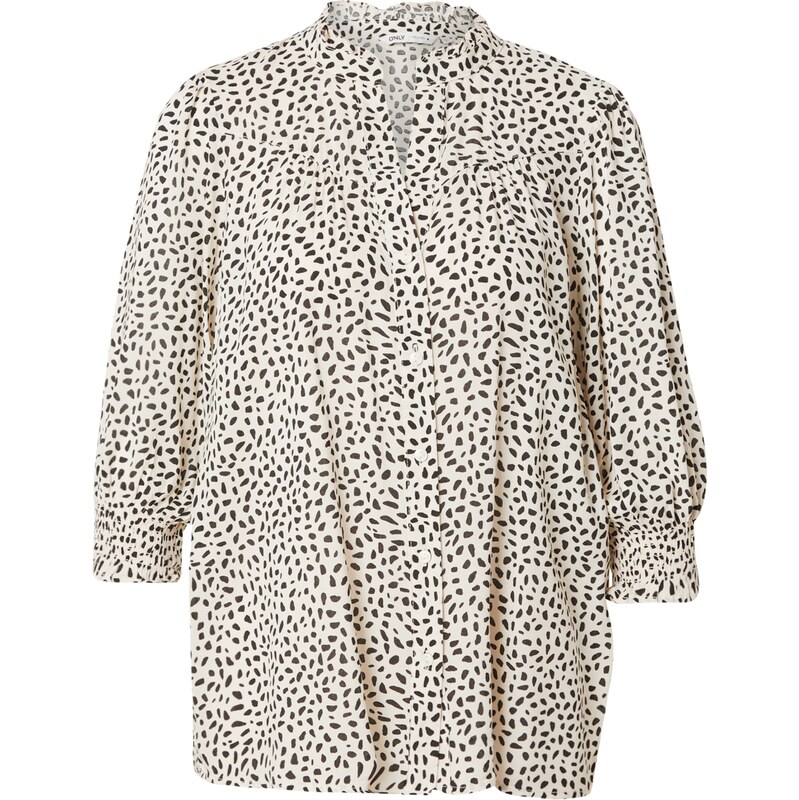 ONLY Blúzka ONLRaya čierna / šedobiela 62477662