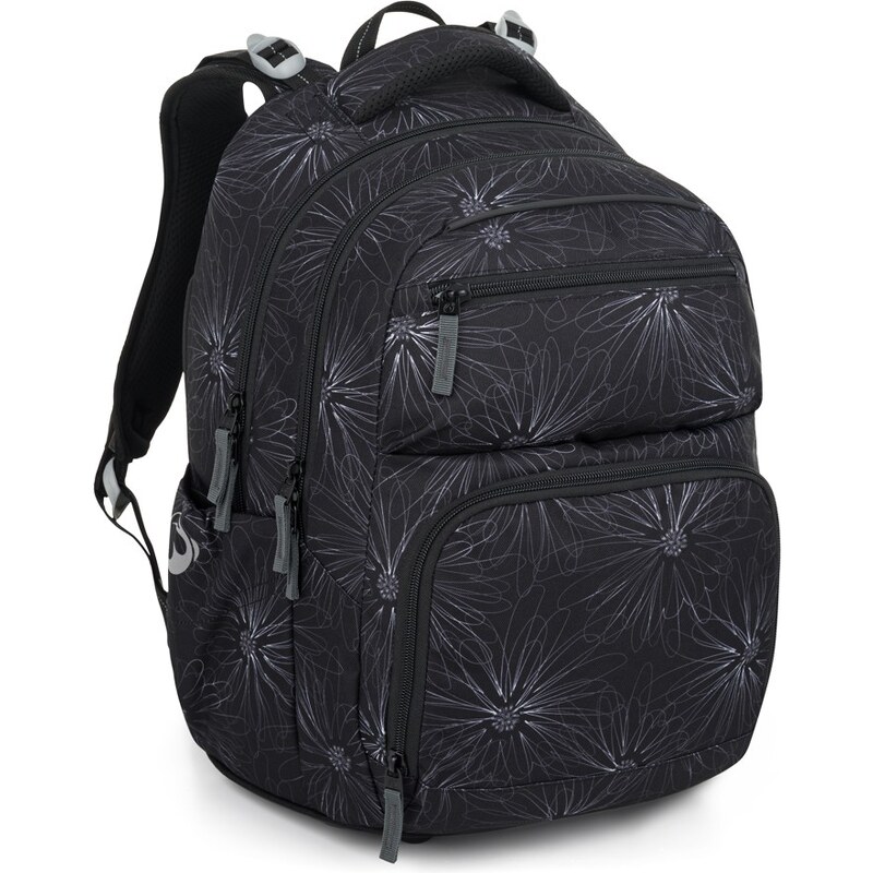 Bagmaster ZIPSTER 25 A školský batoh – čierny 63580965