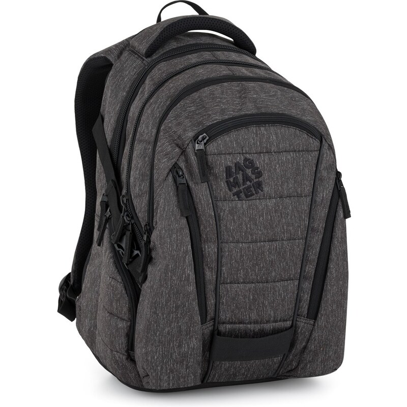 Bagmaster BAG 25 A študentský batoh – sivý 63581011