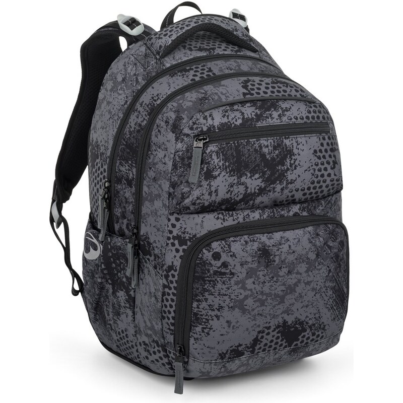 Bagmaster ZIPSTER 25 B školský batoh – sivý 63580966