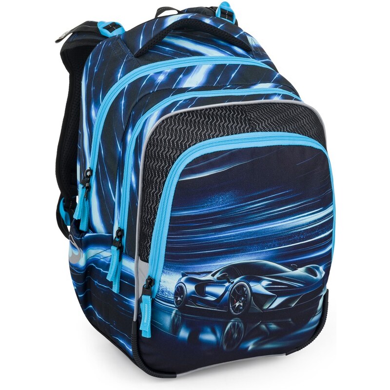 Bagmaster BETA 25 B školský batoh – auto 63580973