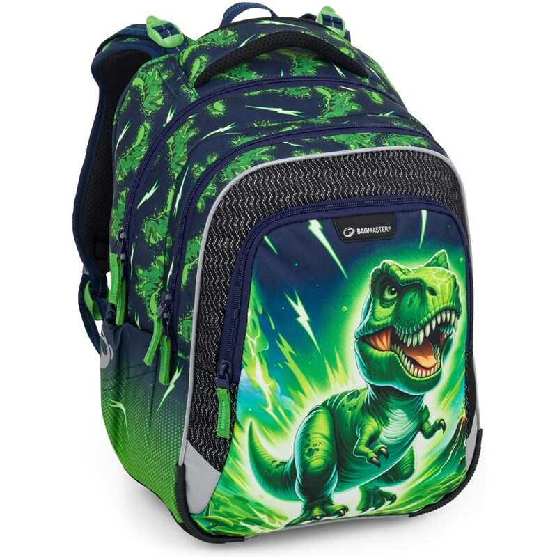 Bagmaster LUMI 25 C školský batoh – dinosaurus 63475182
