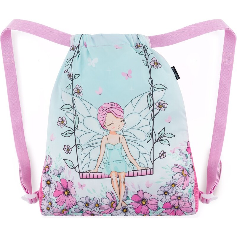 Bagmaster SÁČOK ALFA 25 A školské vrecko na prezuvky / telocvik – víla 62006786