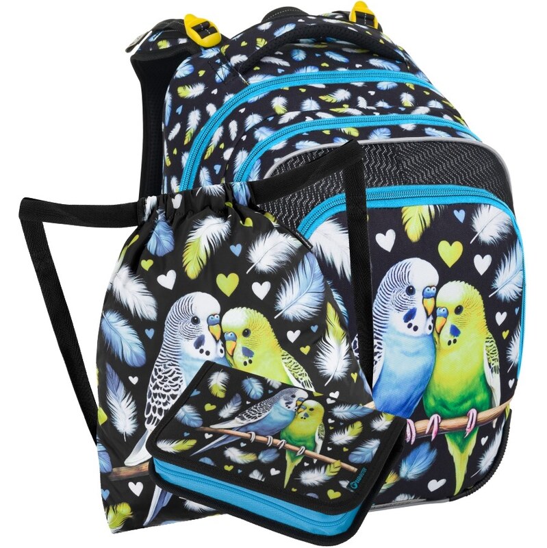 Bagmaster BETA 25 A malý školský set pre prváčikov – papagáj 63475257