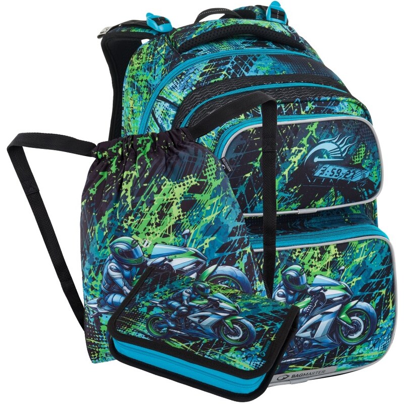 Bagmaster DOPI 25 B malý školský set pre prváčikov – motorka 63475235