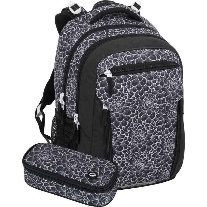 Bagmaster PORTO 25 A študentský set – čierno-biely 63475283